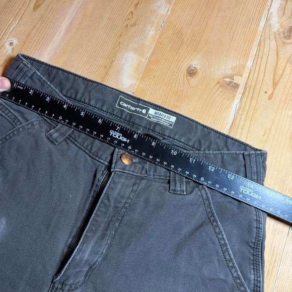 Carhartt gray work pants / carpenter style - Picture 5 of 7